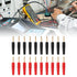 5 Set Banana Plug Wire Kit 10A, Solder Connect 2mm Test Testing Cable, Electrical Inspection Tool for Home Industry...
