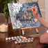 Ledgebay Paint by Numbers Kit for Adults: Christmas Magic Paint by Number Kit – Full Set of Acrylic Replacement Paints – Vacuum Sealed for Freshne...