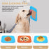Lick Mat for Dogs Slow Feeder Licking Mat Anxiety Relief Lick Pad with Suction Cups for Peanut Butter Food Treats Yogurt, Pets Bathing Grooming Tr...