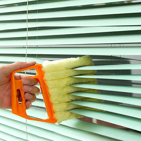 2 Pcs Blind Cleaner Washable Window Dusting Cleaner Tool Mini Blind Duster Brush Dust Clean Venetian Blind Brush Window Air Conditioner Duster Dir...