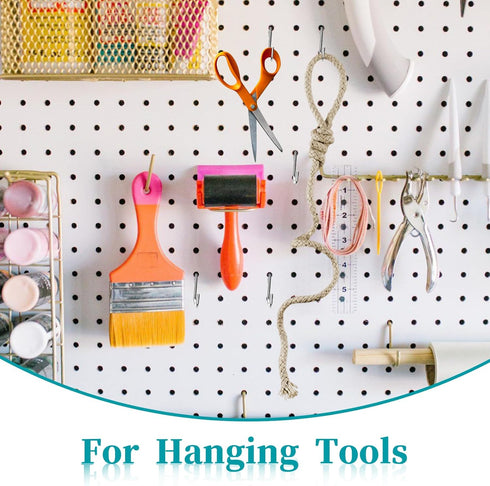 60 PCS S Hooks for Hanging 1 Inch Metal Hanging Hooks Mini S Hooks S Shaped Iron Wire Hook Hanger for Hanging Jewelry Small Kitchenware Potted Pla...
