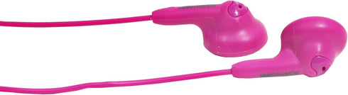 Magnavox MHP4820M-PK Gummy Earbuds with Microphone in Pink | Available in Pink, Purple, White, Black, & Blue | Earbuds Gummy | Extra Value Comfort...