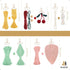 AceList DIY Macrame Kit for Adults, 5 Pcs Keychain with Cord, Boards, Pins & Instruction, Giftable Styles & Video...