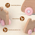 Wooden Baby Toys Car for Toddlers 1-3, Montessori Toys for Babies 0-6-12 Months, BPA Free, Phthalates Free, PVC Free, Wooden Baby Toys for 1 Year ...