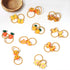 WillingTee 120pcs (60 pairs) Mix Colors Girl's Elastic Hair Ties Soft Rubber Bands Hair Bands Holders Pigtails Hair Accessories for Girls Infants ...