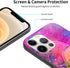 Compatible with iPhone 13 Pro Max Case, Alien Smoke Design Gift for Women Girls Shockproof TPU Case...