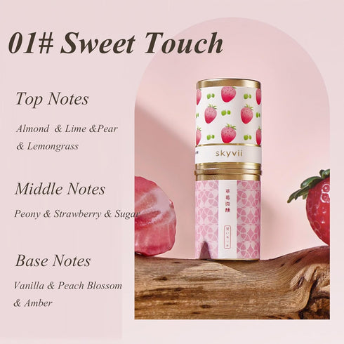4PCS Solid Balm Sets Solid Perfume Portable Pocket Balm Perfume Perfect for Travel Use Natural Fragrance Perfume for Men and Women...