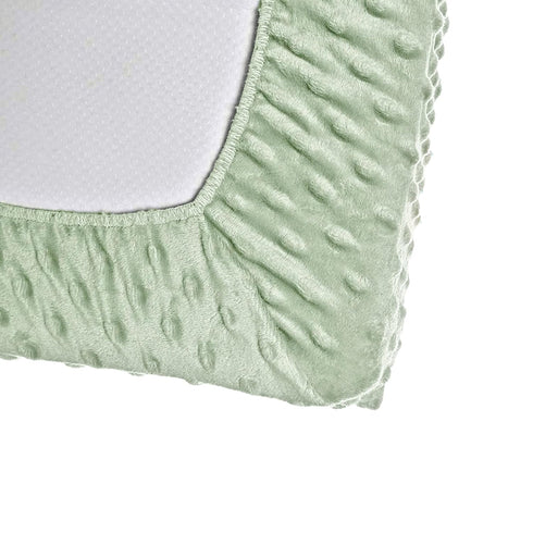 Changing Pad Cover, Ultra Soft Minky Dots Plush Changing Table Covers Breathable Mink Changing Table Sheets Cover Wipeable Changing Pad Covers for...