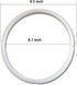 TamBee Silicone Sealing Ring Pressure Cooker Replacement Parts Gasket Kitchen Pressure Cooker Accessories 5qt 6qt Set of 9...