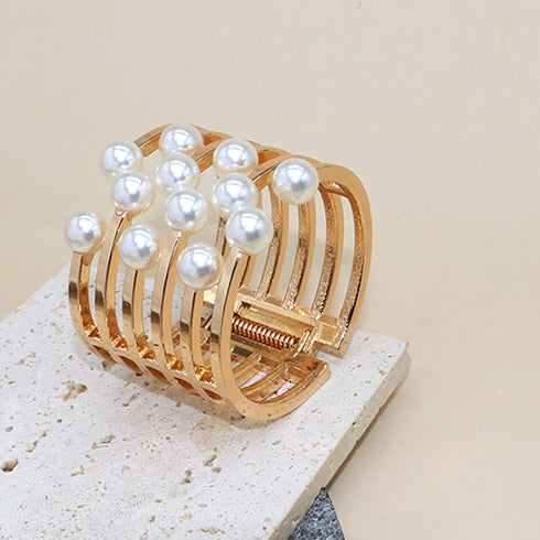Fashion Dainty Crystal Butterfly Flower Hinged Bangle Bracelets Open Adjustable Rhinestone Cuff Statement Bracelets Fashion Jewelry Accessories fo...