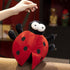 Cuddly Ladybug Stuffed Animals Super Soft Insect Ladybird Plush toys Stuffed Ladybird Beetle Plushies Animal with Wings Lady Beetle Plush Doll Ani...