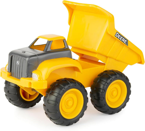 John Deere Sandbox Toy Set - Includes Dump Truck Toy, Bucket and Beach Shovel - Toddler Outdoor Toys and Construction Toys - Summer Kids Sand Toys...