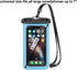 5 Pack Universal Waterproof Phone Pouch, Large Phone Dry Bag Waterproof Case for Apple iPhone 16 15 14 13 12 11 Pro Max XS Max XR X 8 7 6 Plus SE,...