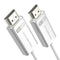 Fiber Optic HDMI 2.1 Cable, Super Soft&Lightweight Active Optical HDMI 2.1 Cord, Compatible with Projector, Game Console, PC, TV, Monitor etc (3.3...