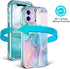 Compatible for iPhone 12/12 Pro Case Built with Screen Protector, Lightweight and Stylish Full Body Shockproof Protective Rugged TPU Case for Appl...