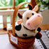 Cow Plush Toy Cow Stuffed Animal Cute Soft Plush Cow Toy 10.5 Inch Cow Plush Stuffed Animal Plush Toy Cow Doll, Gift for Kids, Boys, Girls...