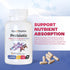 Probiotic 40 Billion CFU - Vegan, Prebiotics, Bi-Pass Delivery - Digestive Health, Gluten-Free, Soy-Free, Non-GMO, Made in USA (60 Capsules)...