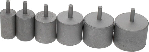 The Beadsmith Wig Jig Delphi Pegs – Wire Elements Small Sizes, 6 Pieces, Nylon with Metal Pins, 3/16, 1/4, 5/16, 3/8, 7/16 & 1/2 Inch Sizes - Used...