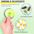72 Count Eye Pad Cucumber Eye Pads Spa Day Kit Cooling Eye Pads Spa Accessories Face Masks Skincare Spa Party Sleepover Party Supplies Kids Spa Gi...