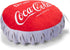 Mark Feldstein & Associates Drink Coca-Cola Bottle Cap 16 Inch Plush Polyester Embroidered Pillow...