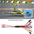 8 in 1 Charger Adapter Connector Splitter Cable RC Battery Multi Charger to 4.0mm Banana Plug for TRX DIY Bare Wire JST T Plug XT60 EC3 FUTABA TA-...