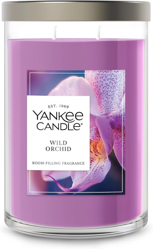Yankee Candle Large Tumbler Scented Candle with up to 80 Hour Burn Time, Premium Plant Wax Blend for Consistent Burn, 20 oz Tumbler Candle with Ro...