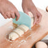 5-Pack Dough Scraper Bowl Food-safe Plastic Dough Cutter Flexible Bench Multipurpose Food Scrappers for Bread Dough Cake Fondant Icing...