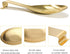 Stainless Steel Spoon Rest (2 Pack), VOJACO Spoon Rest for Kitchen Counter, Gold Spoon Holder for Stove Top for Spoons, Ladle, Spatula, Cooking Ut...