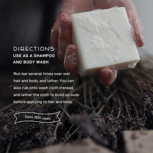 Farmstead Apothecary Baby Shampoo & Wash Bar 4.5 oz...