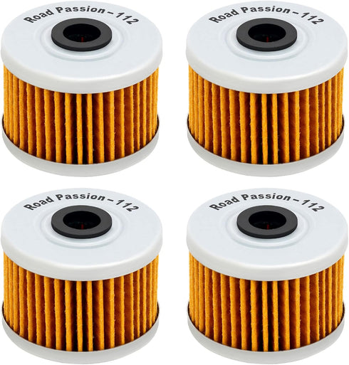 Road Passion High Performance Oil Filter compatible with Kawasaki KX450 F 12-15 KLX450 R KFX450 R 08-14 KLX125 10-11 KLX250 S 06-14 KLX250SF 09-10...