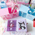 Kawaii Pen Holder Drawer Storage Box Office Desktop Office Supplies Three-Layer Cartoon Colorful Small Drawer Box...