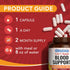 Iron Supplement, Iron Bisglycinate with Folate, Vitamin C, B6, B12, 5-in-1 Blood Support, Gentle on Stomach, Once Daily, Vegan, 60 Capsules...