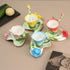 Beddinginn Pink Tea Cups and Saucers (Red)...