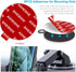 9 PCS 80mm(3.15 inches) Adhesives Pads for Dashboard/Windshield Suction Cup Mount, Transparent Double-Sided Sticker Windshield Mount Adhesives for...