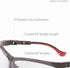 UVEX by Honeywell Genesis XC Safety Glasses, Black Frame with SCT-Vermillion Lens & Uvextreme Anti-Fog Coating (S3311X)...