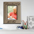 BELLA BUSTA- Grandma and Me Picture Frame- Grandma gifts- Gift for Grandparents-Engraved Leather Picture Frame- 5 x 7 Vertical(Grandma)...