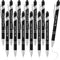 Zonon 12 Pieces Inspirational Motivational Quotes Ballpoint Pens with Stylus Tip Fine Point Smooth Writing Pens Metal Black Ink Pens Stylus Pen Se...