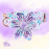 Lionheart Glory Dog Collar, Purple Dog Collar with Flower, Cute Floral Pattern Pet Collar Adjustable Dog Collar for Large Dogs...