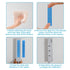 Industrial Strength Hook Loop Tape - Melsan 1x7 Inch 12 Pairs Heavy Duty Hook and Loop Strips with Adhesive for Classroom DIY, Home, Office Use| B...