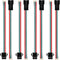 BTF-LIGHTING 20 Pairs JST SM 3 Pin Connectors for WS2812B WS2811 WS2812 WS2814 SK6812 FOCB CCT LED Strip Female Male 15cm 22awg Wire...