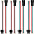 BTF-LIGHTING 20 Pairs JST SM 3 Pin Connectors for WS2812B WS2811 WS2812 WS2814 SK6812 FOCB CCT LED Strip Female Male 15cm 22awg Wire...