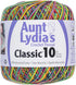 Aunt Lydia Classic Crochet Thread, Blacklight...