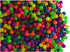SCARA 0.35 ounce (10g) Czech Glass Round Beads 0.08 inches (2mm), NEON (UV Active) Glass beads for Jewelry and Bracelets Making, Beads for Bracele...