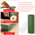Blulu 300g/ 9.8 Oz Metal Polishing Compound Fine Green and White Buffing Compound Bars Leather Strop Sharpening Stropping Compounds for Knife Shar...