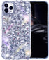 Bonitec Compatible with iPhone 12 Pro Case 3D Glitter Sparkle Bling Case Luxury Shiny Crystal Rhinestone Diamond Bumper Clear Gems Cute Protective...