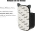 Universal Remote Holders for TCL/ Hitachi/ LG/ Sharp/ Insignia/ Sanyo/ Hisense/ Toshiba/ Element/ RCA Roku Remote Black (2 Pack)...