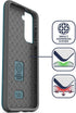 ENCASED Rebel Series Designed for Samsung Galaxy S21 Case, Heavy Duty Protective Phone Case (Teal Blue)...
