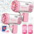 Dolanus Bubble Gun 2 Pack - Bubble Machine for Kids, Bubble Maker Blower Toy for 3 4 5 6 7 8 Years Old Boys Outdoor Indoor Birthday Wedding Party ...