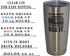 Rogue River Tactical Funny Police Officer 20 Oz. Travel Tumbler Mug Cup w/Lid Vacuum Insulated Remain Silent Thin Blue Line PD Gift...