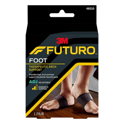 FUTURO Therapeutic Arch Support, Helps Relieve Symptoms of Plantar Fasciitis, Adjustable...